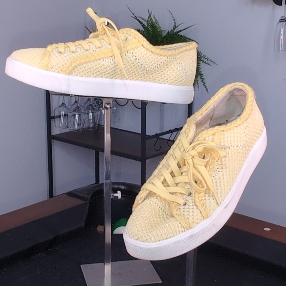 Sam Edelman Elena Light Yellow Women's Sneakers